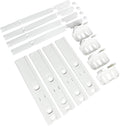 Integrated Fridge Door Sliders: Integrated Fridge Door Slider Kit with Brackets, Clips, Universal Fridge Mounting Kit for Built In Fridges, Attaching to Fridge Doors, Set by Tarrapu[Energy Class A+++]