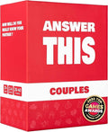 Answer This - Couples - How Well Do You Know Your Partner? - Relationship & Conversation Card Game for a Date Night or a Party - Cool Anniversary or Valentines Gift