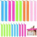 Yafe 20 Pcs Bag Clips for Food Storage, Freezer Bag Clips Fridge Sealing Storage Clip Plastic Bag Sealing Clip Multicoloured Reusable for Snacks, Coffee, Food & Sandwich(2 Sizes)