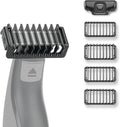 Double-Sided Attachments Compatible with O Blade & OBlade Pro QP2724 QP2520 QP2530 QP2620 QP2630 Trimmer, 4 Combs of 1, 2, 3 and 5 mm, Maintain Your Perfect Stubble Length
