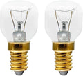 Quebec 2 Pack Oven Light Bulbs 40W E14 SES Small Screw Cap – 300°C Heat Resistant Cooker Lamps, Universal Fit[Energy Class F]