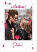 Papa Prints Personalised Valentines Cards for Her Customised Valentines Card A5 Valentines Card for Him Personalised card photo cards With Envelope