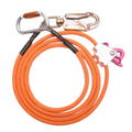 Steel Wire Core Flip Line Kit Adjustable Climbing Positioning Rope
