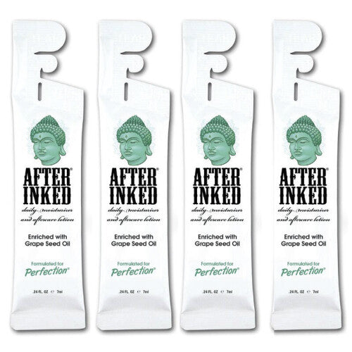 After Inked Tattoo Aftercare lotion sachets 7ml (PACK OF 4)
