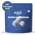 Magnesium Glycinate 2400mg for Stress, Sleep, Muscles, & Metabolism