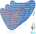 KEEPOW Steam Mop Pads Compatible with Vax Steam Mop Pads, For Vax Steam Cleaner S85-CM, S86-SF-CC, S86-SF-C and More, Washable Microfibre Pads with 2-Fibre System, 3 Pack 1-1-132319-00