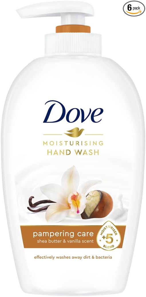 Dove Liquid Shea Butter Handwash, Vanilla, 250 millilitre