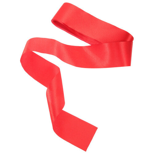 Worgeous  Running Track Finish Rope Event Strap With Red Satin Ribbon