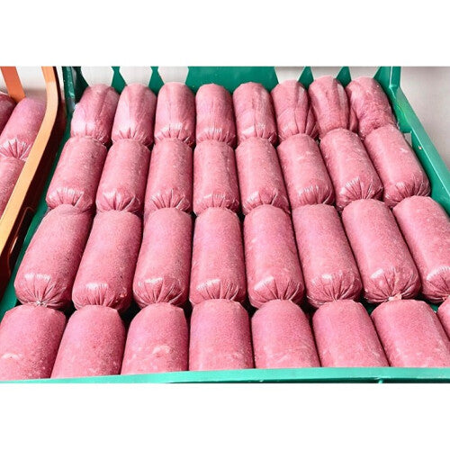 Frozen Dog Food Chicken Mince 40 x 500g chubs/rolls 20kg box
