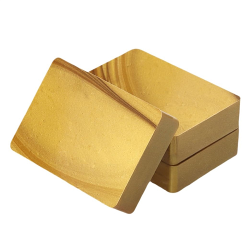 Bottle Sealing Wax Blocks - Resilient and Versatile Bottling for Wine, 4 Nuggets 0.5lb with PTFE-Tape,Gold