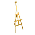 (Gold) Wooden Easel 1800mm High Blackboard Holder Display