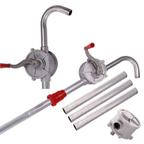 50" HAND  BARREL SYPHON SELF PRIMING PUMP DIESEL TRANSFER FUEL OIL