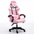 (Pink & White) Ergonomic Adjustable Computer Office Desk Chair