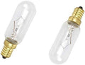 Pack of 2 40W 240V Cooker Hood Bulbs Replacement Universal Small Screw Cap E14 (wali)[Energy Class A]