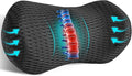 Niceeday Lumbar Support Pillow for Office Chair Car Seat Back Support Pillow Lower Sleeping Pillows Pain Relief Memory Foam Back Cushion with 3D Mesh Cover Gaming Chair Pillow for Bed Rest Travel