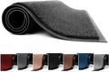 Washable Door Mats - Heavy Duty, Non-Slippery & Stylish Floor Mat - Door mat indoor Large Rubber Indoor & Outdoor Doormats for Perfect Dust Grabbing (Anthracite-Solid, 40 x 60 CM)