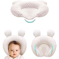 Muitar Soft Baby Nursery Pillows Unisex Newborns Head Shaping Infant Support Sleeping Head Sleep Pillows With Bear Ears (beige),,-meili