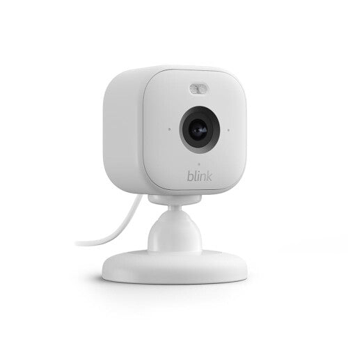 Blink Mini 2 Plug-In Smart Security Camera White - 1080p HD Night View in Colour, Motion Detection, Alexa Compatible B0BWX1H9FG