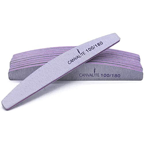 10 PCS Professional Nail Files Double Sided Emery Board(100/180 Grit) Nail Styling Tools Pet Grooming Tools for Home and Salon Use