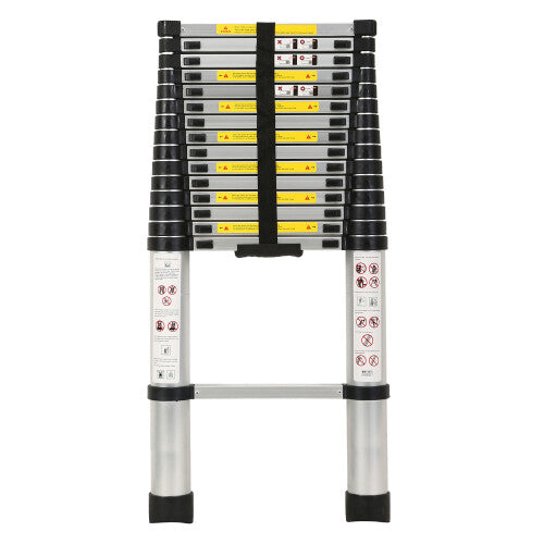 6.2M Portable Heavy Duty Aluminium Telescopic Steps Ladder Extendable