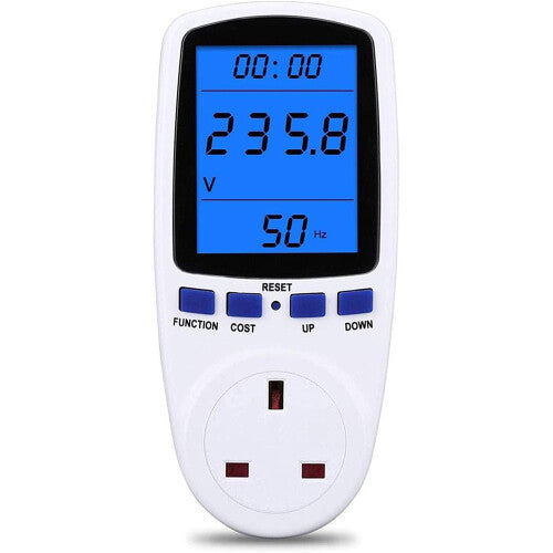 Power Meter Plug | Energy Monitor with LCD Display