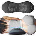 (Dark Gray) 3-in-1 Back Massager,  Electric 3 in 1 Back Massager with Traction Lifting and Vibration Massage and Heat Compress Against Pain, Backs Massagers