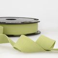 Stephanoise 30mm Cotton Herringbone Twill Tape Nile Green - per metre
