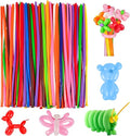 100 Pcs Modelling Balloons Mixed Coloured Long Balloons 260Q Twisting Long Latex Balloon for Animals Shape, Birthday, Wedding, Party Decorations