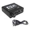 32-192khz Hifi Dac Amp Digital To Analog Audio Converter Rca 3.5mm Jack Headphone Amplifier Toslink Optical Coaxial Output Dac