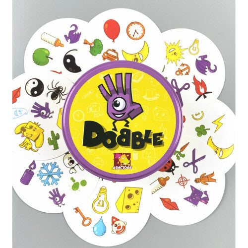 (#01) Asmodee | Dobble | Card Game | Ages 6+ | 2-8 Players