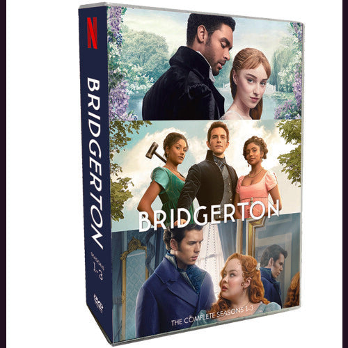 [DVD] Bridgerton The Complete Seasons 1-3 Region1 9Disc NEW