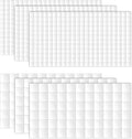 990 Pcs Card Making Supplies,Foam Sticky Pads,Double Sided Sticky Foam Pads for Crafting, Scrapbooking, DIY Projects,Cards, Art & Home Decor (2 Sizes)，Add Overlock Stitching to Prevent Falling Off.