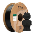 eSUN PLA Filament 1.75mm, PLA Basic Dimensional Accuracy +/- 0.05mm, 1KG Spool (2.2 LBS) Speedy Filament for 3D Printers,Black