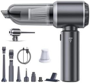GRANDx Handheld Vacuum Cleaner Cordless, 15000Pa Powerful Suction, Portable and Lightweight Car Vacuum Cleaner, Wireless Car Cleaner Used for Pet Hair, Car, Home, Office, Kitchen, Stairs