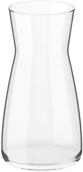 DARENYI Glass Vase 20cm Clear Flower Vase for Living Room, Home, Office or Wedding