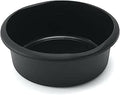 Addis Round Washing Up Bowl 7.7L Capacity in Midnight Black.