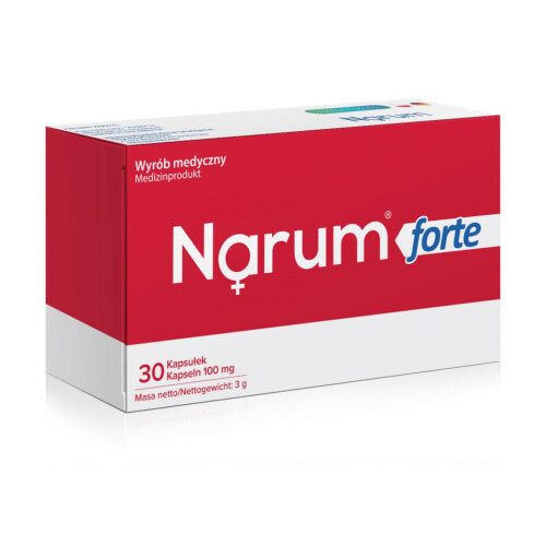 Narum Forte 100mg szczelne jelita 30x caps Probiotic