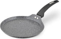 Tower T81287 Cerastone Forged Aluminium Crepe Pan with Ceramic Non-Stick Coating, 25cm, Graphite