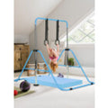 (6-blue) Gymnastics Bar Training Kip Bar With Grips