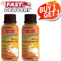 Men's Enlargement Oil Thicker, Longer & Stronger XXXL 30ml Pack Of 2 |Increase p*nis size oil |Better Circulation & Performance |Male Enhancement