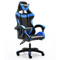 (Black & Blue) Ergonomic Adjustable Computer Office Desk Chair