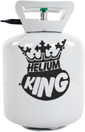Disposable Helium Gas Canister - Fills 50 x 9 Inch Latex Balloons or 18 Foil Balloons - Helium Balloon Gas UK Filled Helium Cylinder for Parties