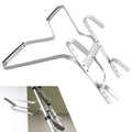 V-Shaped Ladder Standoff Downpipe Ladder Accessoryâ€‚Aluminum Heavy Duty Ladder Stay