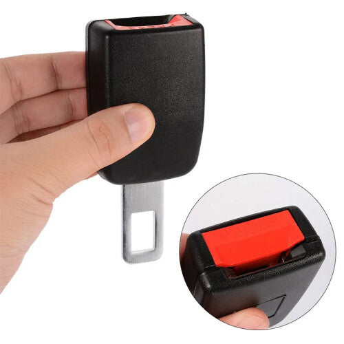 2X Car Universal Safety Seat Belt Extension Auto Seat belt Buckle Clip UK
