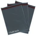 (17 x 24") 50 Mixed Parcel Bags Mailing Bags for Posting Large and Small Postal Delivery, Durable Packaging Bags Suitable for Business and Personal Use - Grey