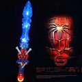 Spiderman Super Hero Sword with Sound & LED Lights - 57 cm Toy for Kids, Birthday Gift (Ages 3+)