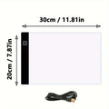 (A4) Portable A5/A4 LED Copy Board, Ultra-ThinAdjustable USB Interface LED Trace Light