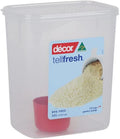 Décor Tellfresh Tall Large Storage Container with Pantry Scoop | Large Airtight Container | Practical & Stackable Design | 3L Capacity