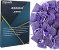 20X Lavender filled bags drawers,(7x9cm) wardrobe fresheners，lavender moth repellent for wardrobes, suitable for pillows, cars, shoe cabinets, cupboards