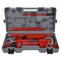 10T Porta Power Kit Hydraulic Jack Panel Car Body Frame Repair Set